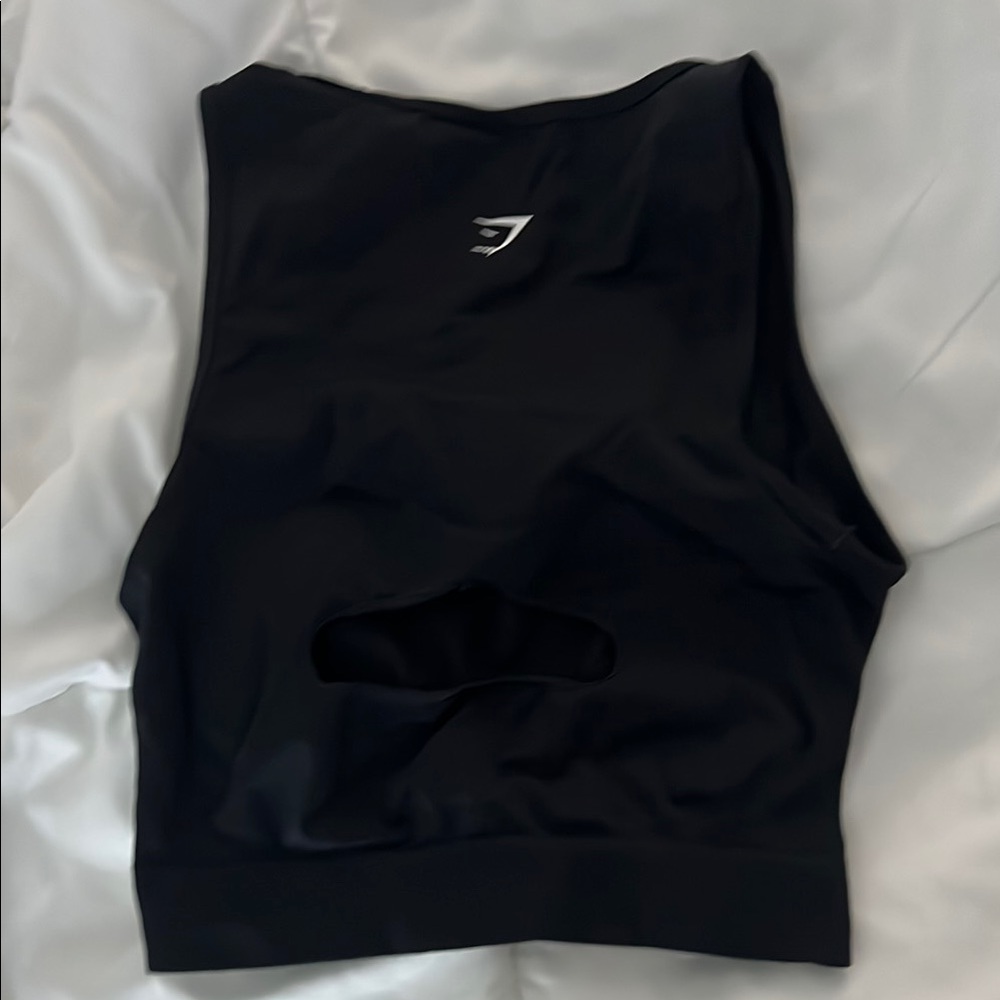 Gymshark Black Cutout Tank